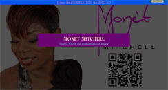 Desktop Screenshot of monetmitchellhair.com